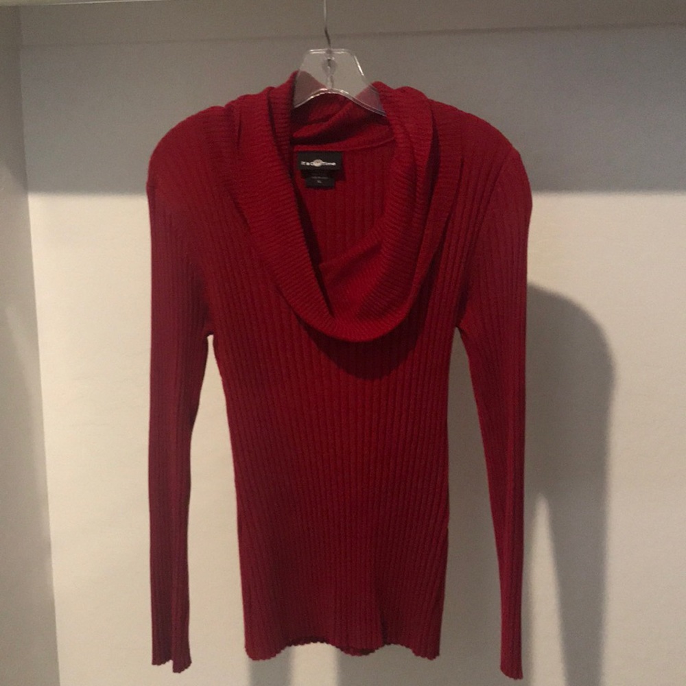 Red sweater